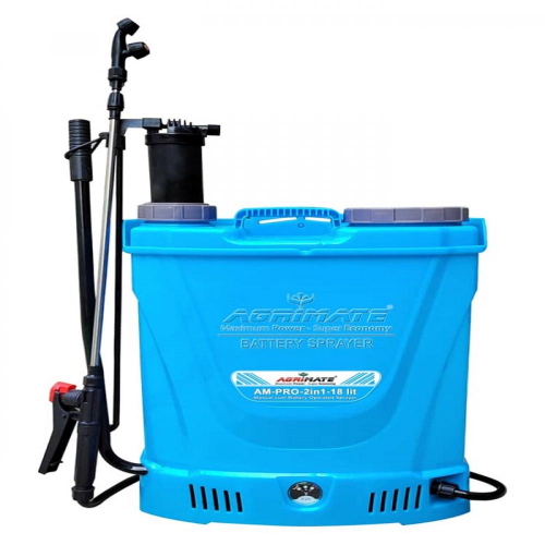 AM-PRO-2 IN 1-18 LTRS-12V/12AH BATTERY OPERATED SPRAYER